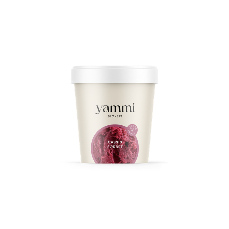 yammi BIO-EIS Cassis Sorbet - Produktbild