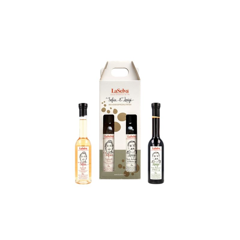 LaSelva Geschenkset Essigspezialitäten Sofia & Luigi - Produktbild