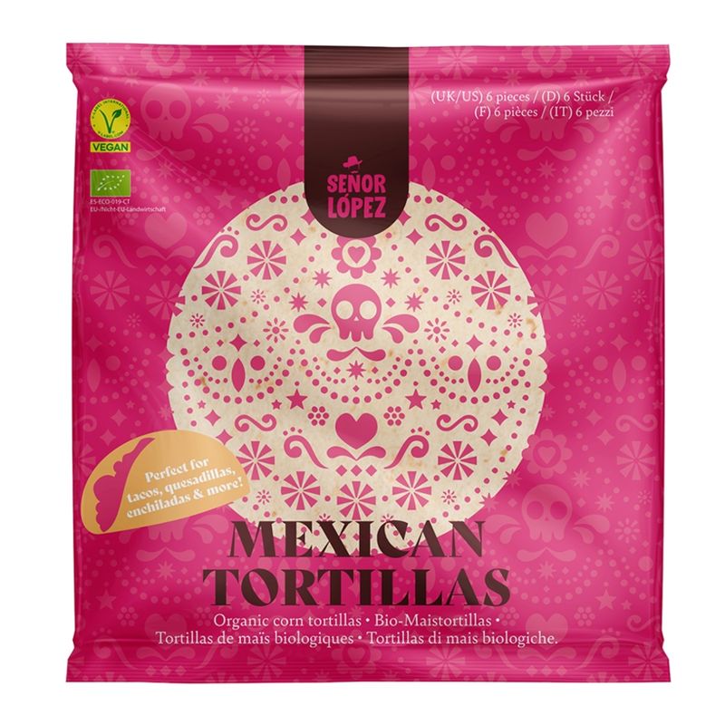 Señor López  Señor López Bio Maistortillas 15 cm - Produktbild