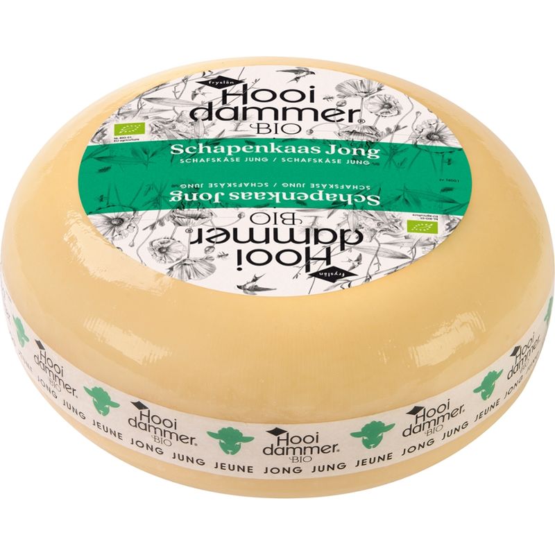 Hooidammer Hooidammer Bio Schafschnittkäse Jung 4/5kg mindestens 50% Fett i. Tr. - Produktbild