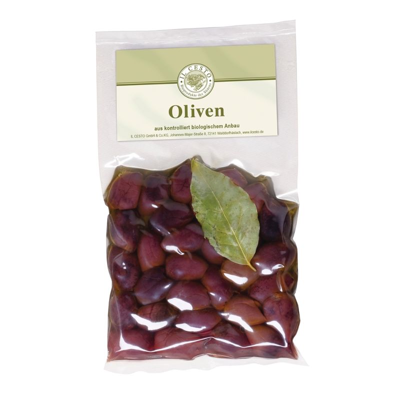 Il Cesto Griech. Kalamata-Oliven natur entsteint - Produktbild