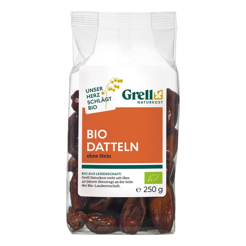 Grell Naturkost Datteln getrocknet, ohne Stein - Produktbild