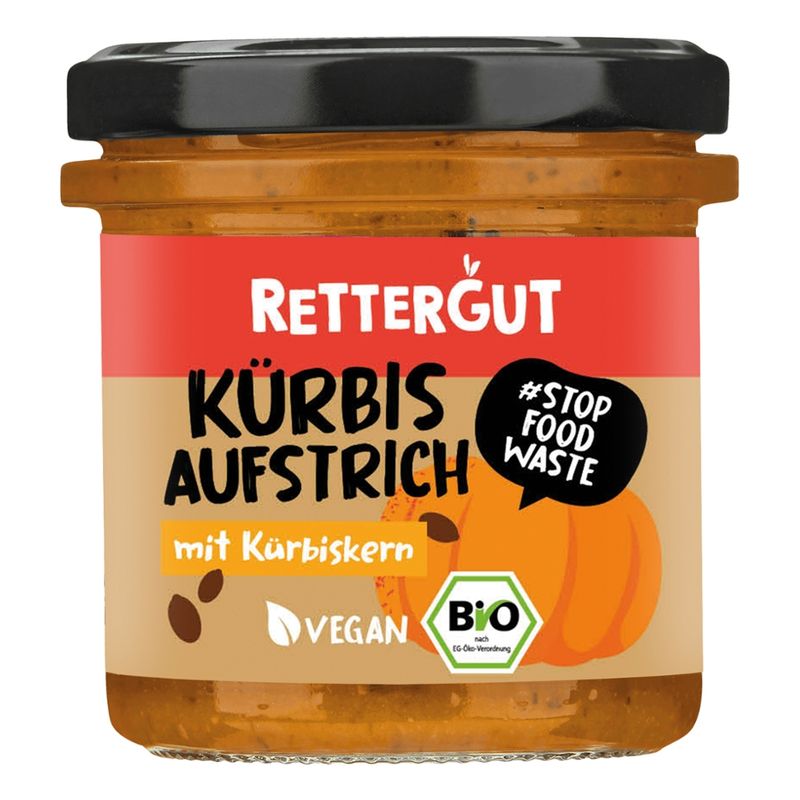 Rettergut Bio Aufstrich Kürbis Kürbiskern - Produktbild