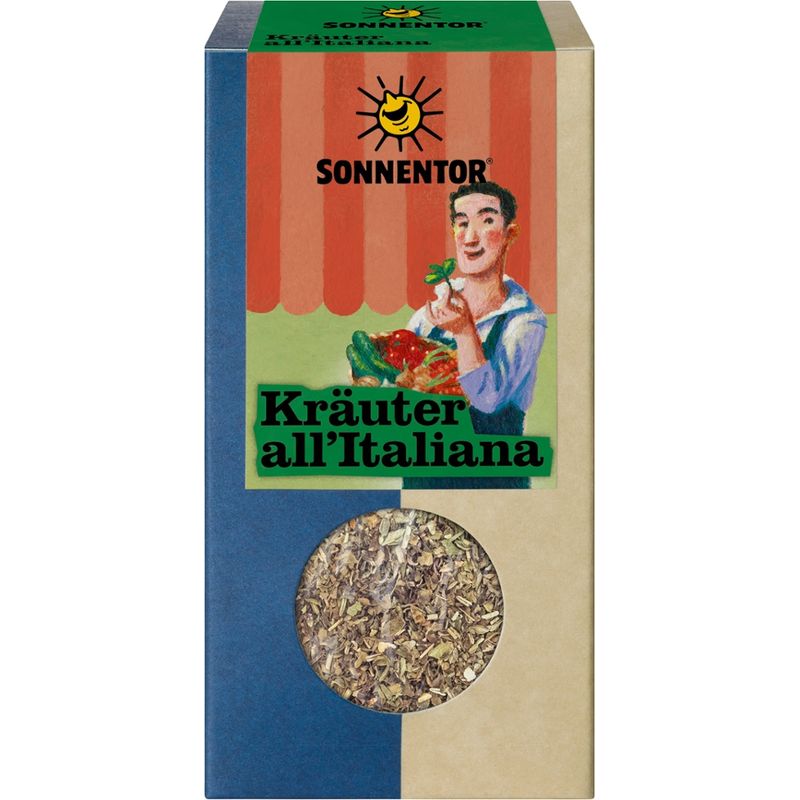Sonnentor Kräuter all'Italiana geschnitten, Packung - Produktbild