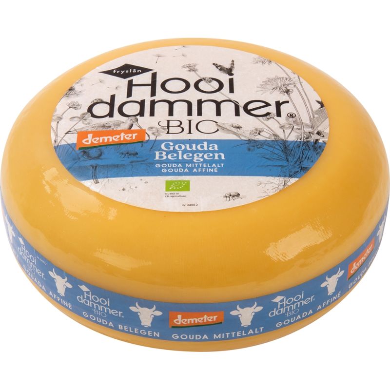 Hooidammer Hooidammer Demeter Gouda Mittelalt 4/5kg mindestens 50% Fett i. Tr. - Produktbild