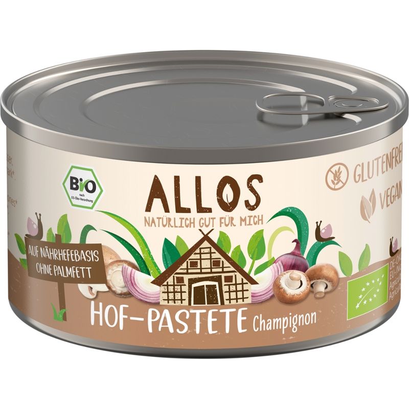 Allos Hof-Pastete mit Champignons - Produktbild