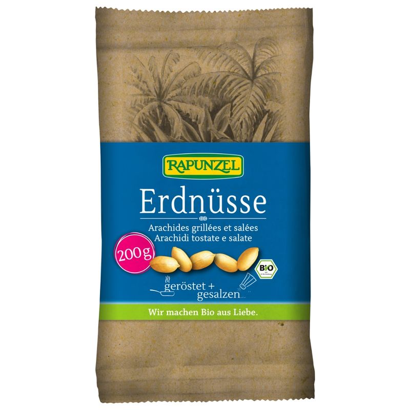 Rapunzel Erdnüsse geröstet, gesalzen - Produktbild
