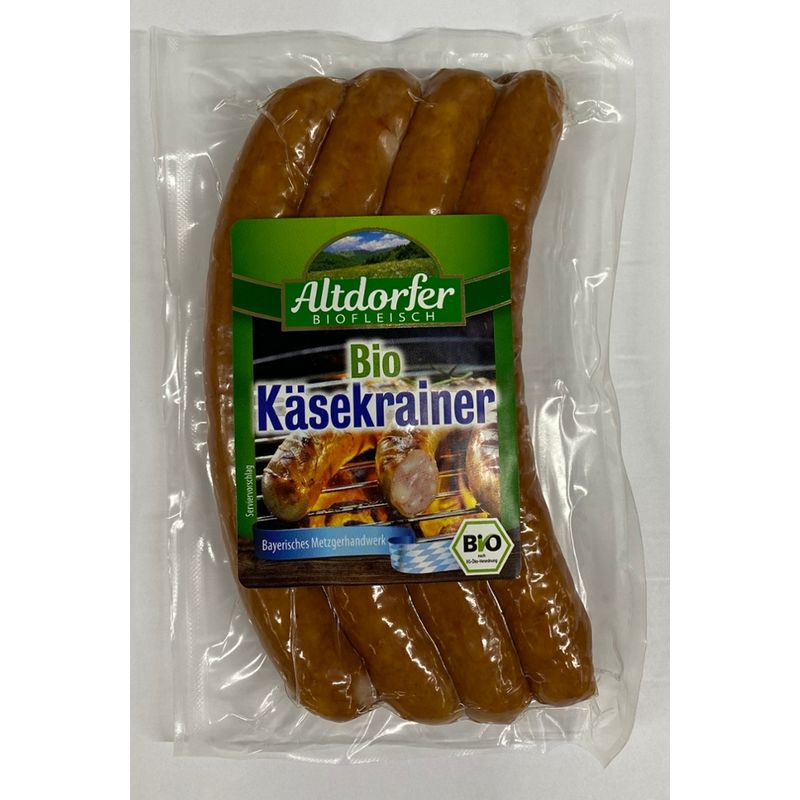 Altdorfer Biofleisch Bio Käsekrainer 200g - Produktbild