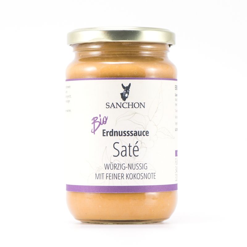 Sanchon FS Erdnusssauce Saté, 320 ml, SANCHON, bio - Produktbild