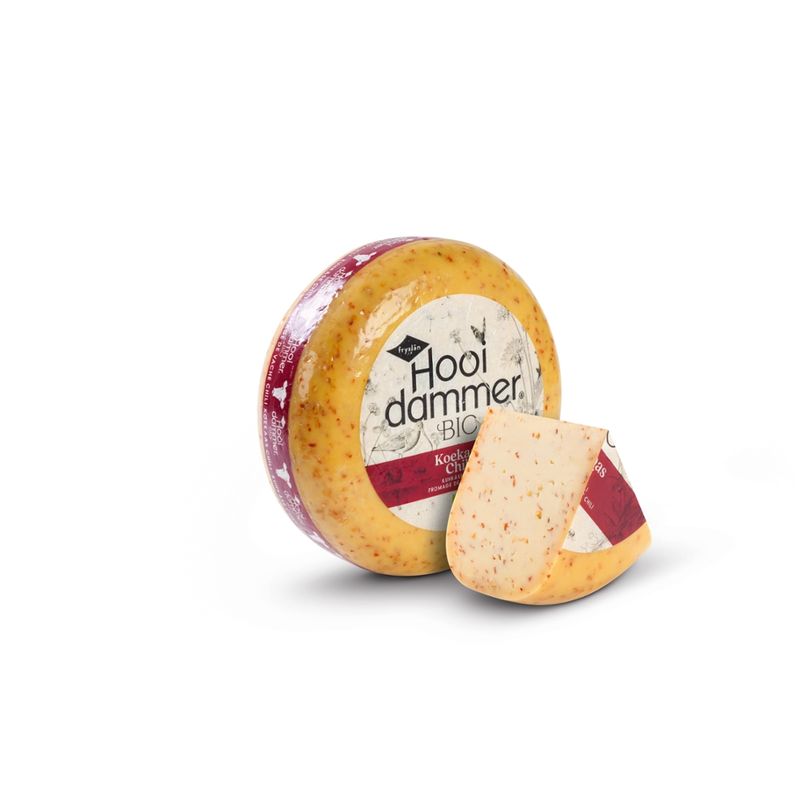 Hooidammer Hooidammer Bio Schnittkäse Chili 4/5kg mindestens 50% Fett i. Tr. - Produktbild