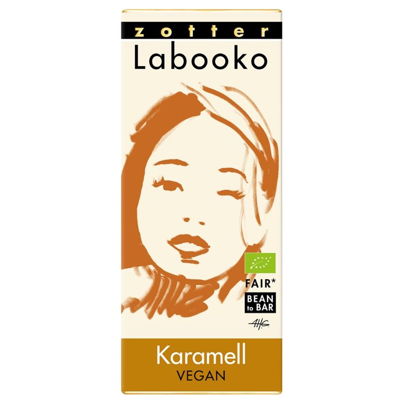 Zotter Schokolade Labooko -  Karamell VEGAN - Produktbild