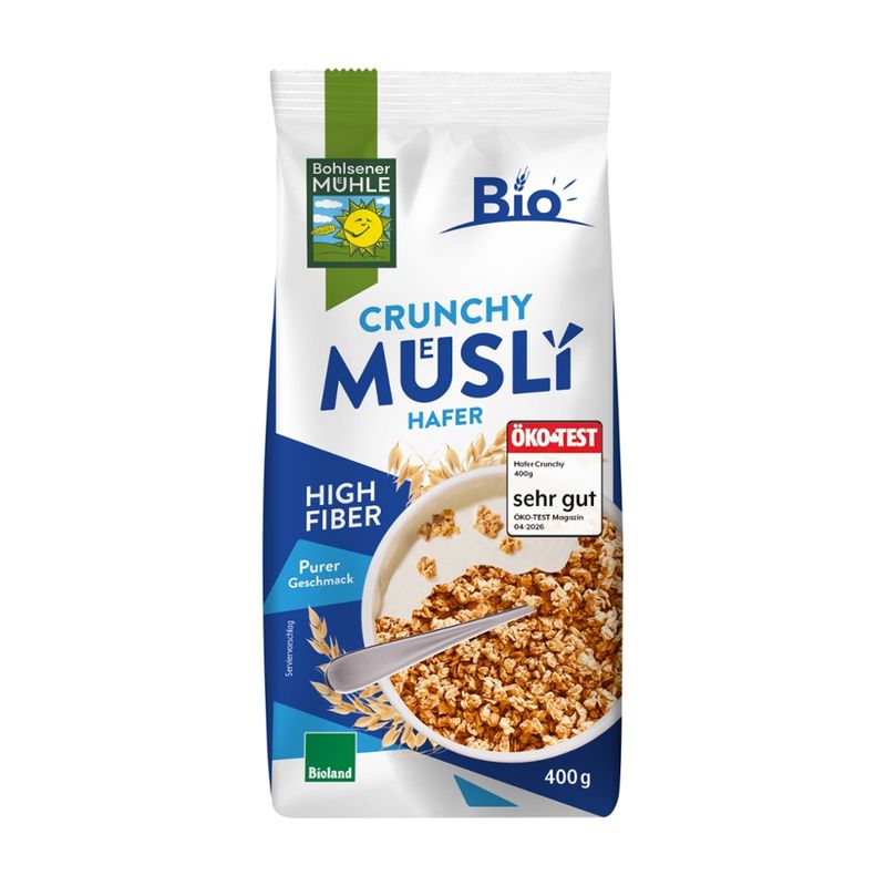 Bohlsener Mühle Crunchy Müsli Hafer - Produktbild