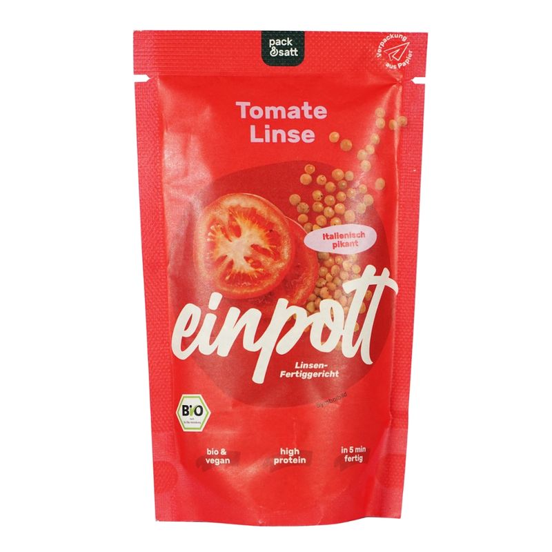 einpott Tomate Linse - Produktbild