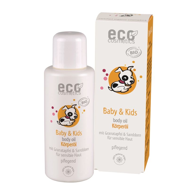 eco cosmetics Baby & Kids Öl mit Granatapfel und Sanddorn - Produktbild