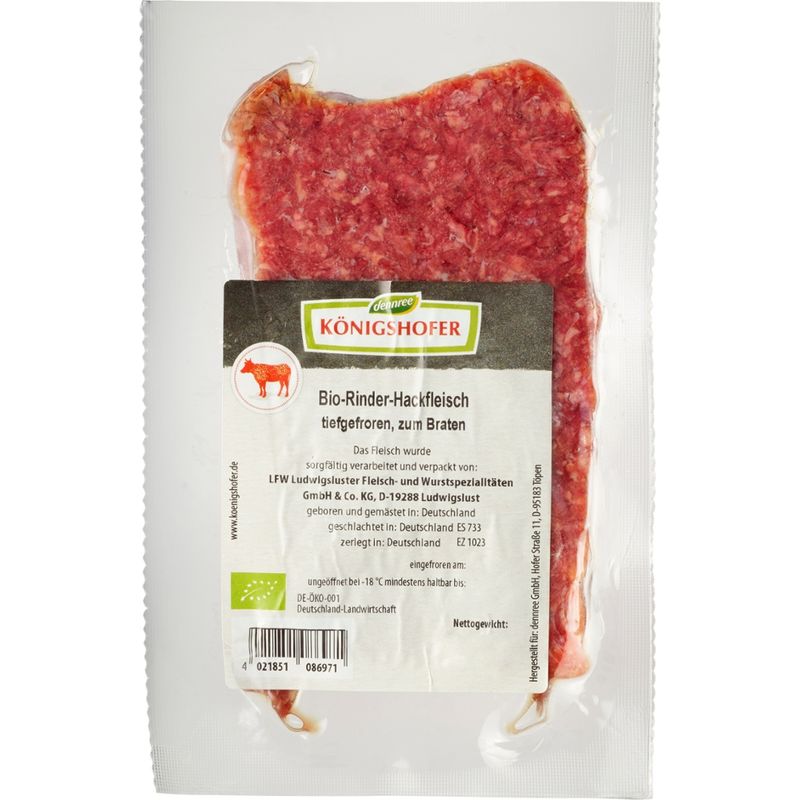 Königshofer Rinderhackfleisch, tiefgefroren, zum Braten - Produktbild