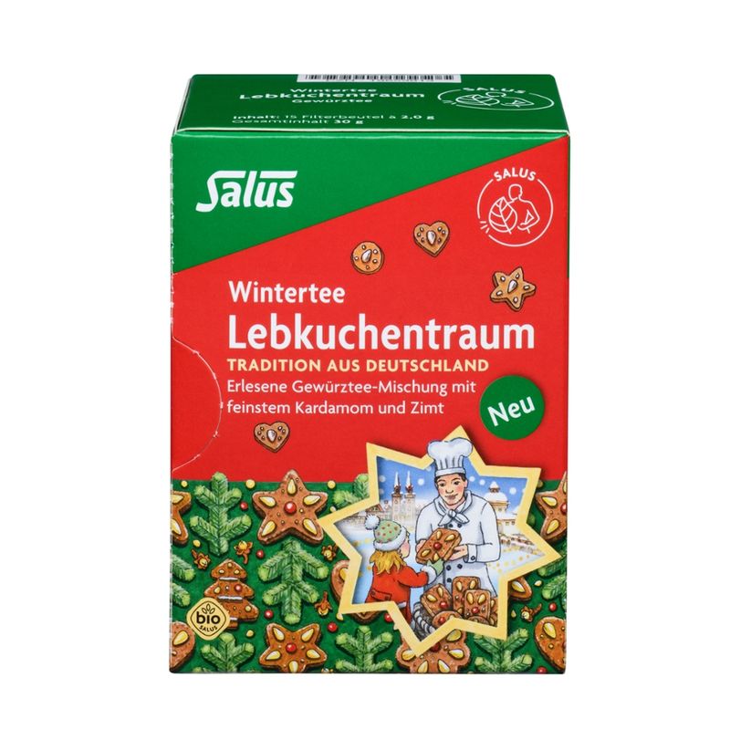 Salus® Lebkuchentraum bio 15 FB - Produktbild