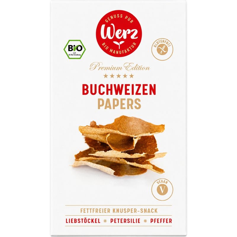 Naturkornmühle Werz Buchweizen Papers, glfr, BIO - Produktbild