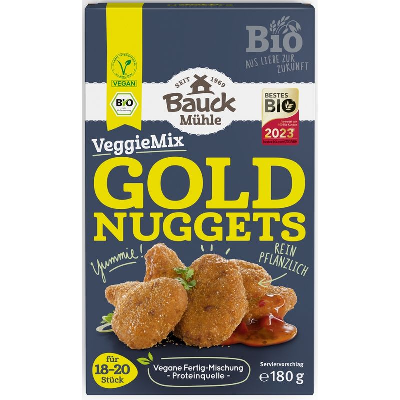 Bauck Mühle VeggieMix Goldnuggets Bio - Produktbild