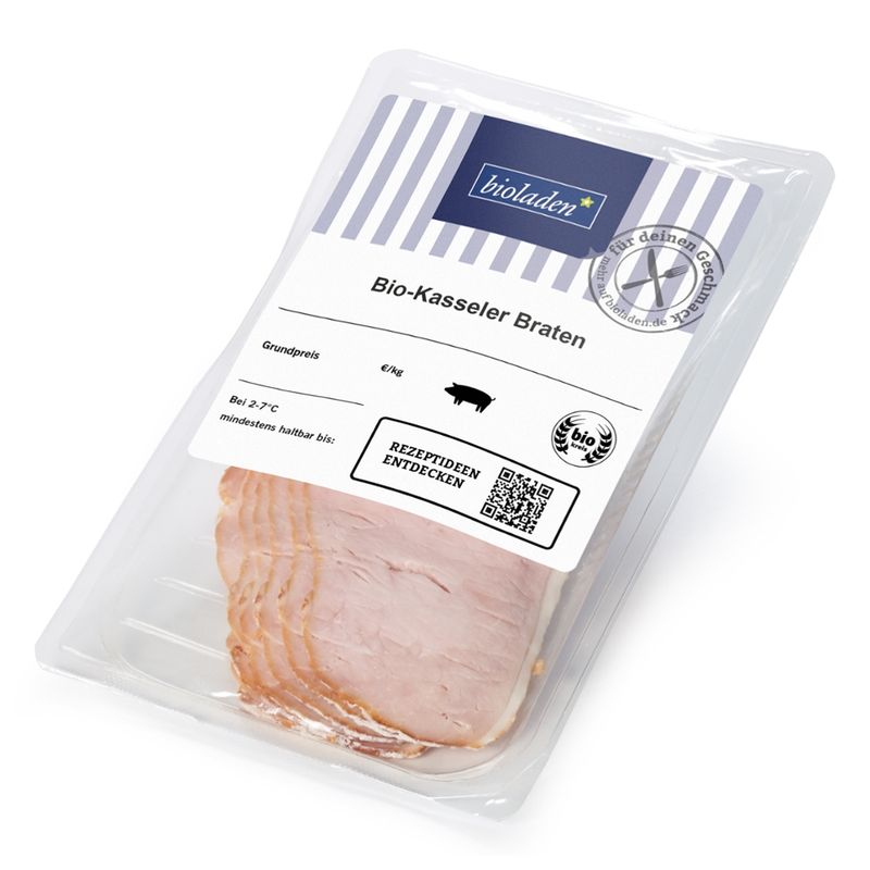 bioladen Kasseler Braten, geschnitten - Produktbild