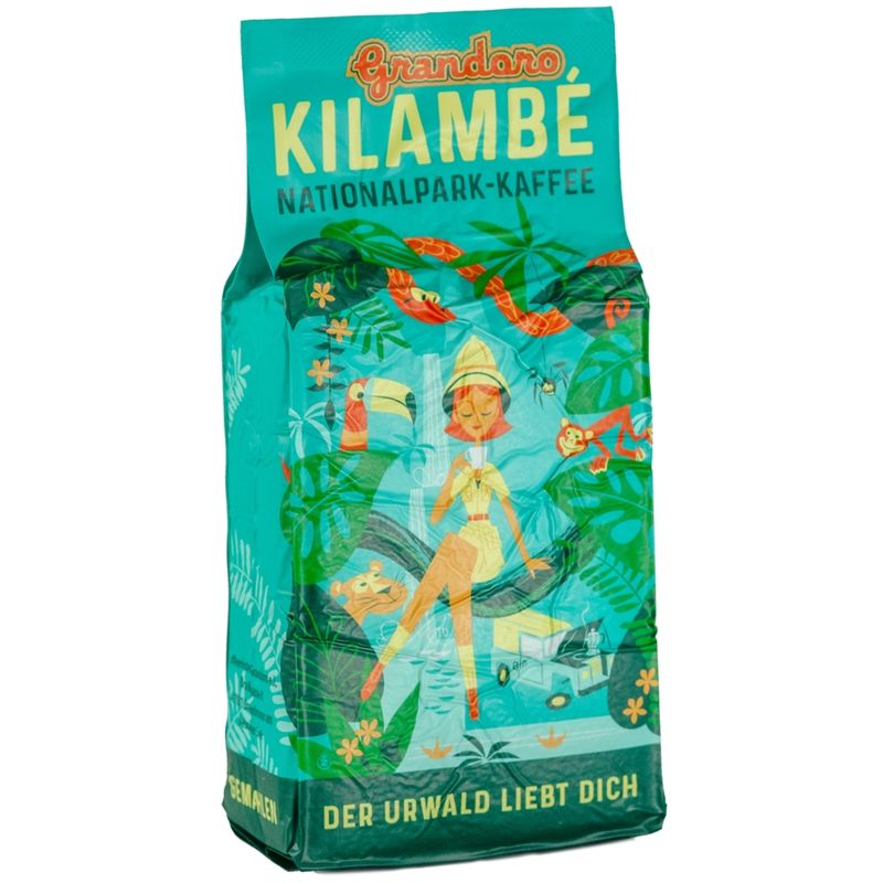 Grandoro Grandoro Kilambé Nationalparkkaffee gemahlen 500g - Der Spezialitätenkaffee aus eigenem Anbau - Produktbild