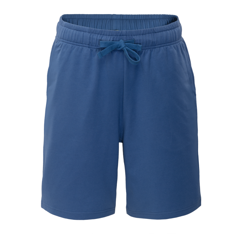 LIVING CRAFTS Herren Sweat shorts jeans blue L - Produktbild