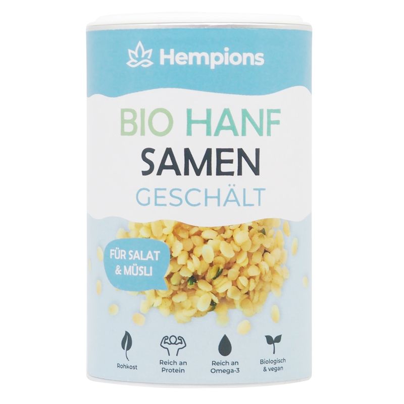 Hempions Bio Hanfsamen geschält, 200 g - Produktbild