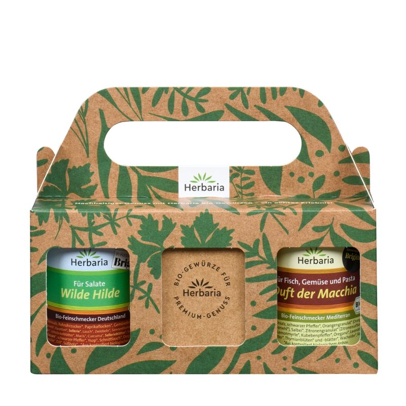 HERBARIA Gewürze Geschenkset Frühling bio - Produktbild