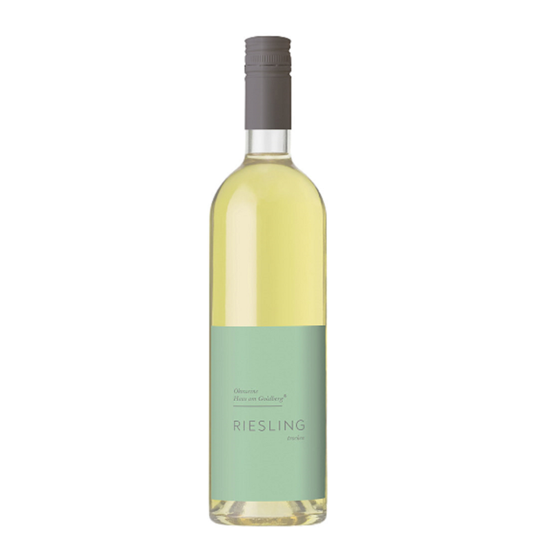Ökoweine Haus am Goldberg Bio Rheinhessen Riesling trocken 0,75 L Basic Linie - Produktbild