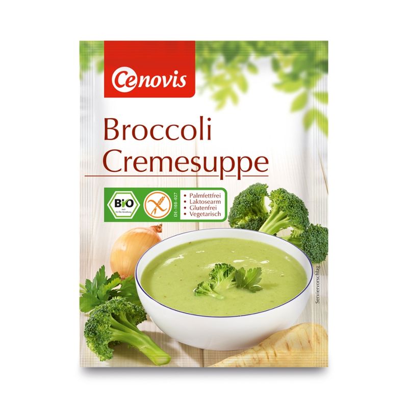 Cenovis Broccoli Cremesuppe, bio - Produktbild