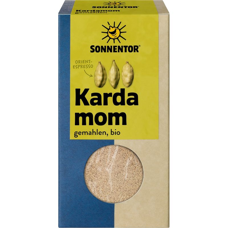 Sonnentor Kardamom gemahlen, Packung - Produktbild