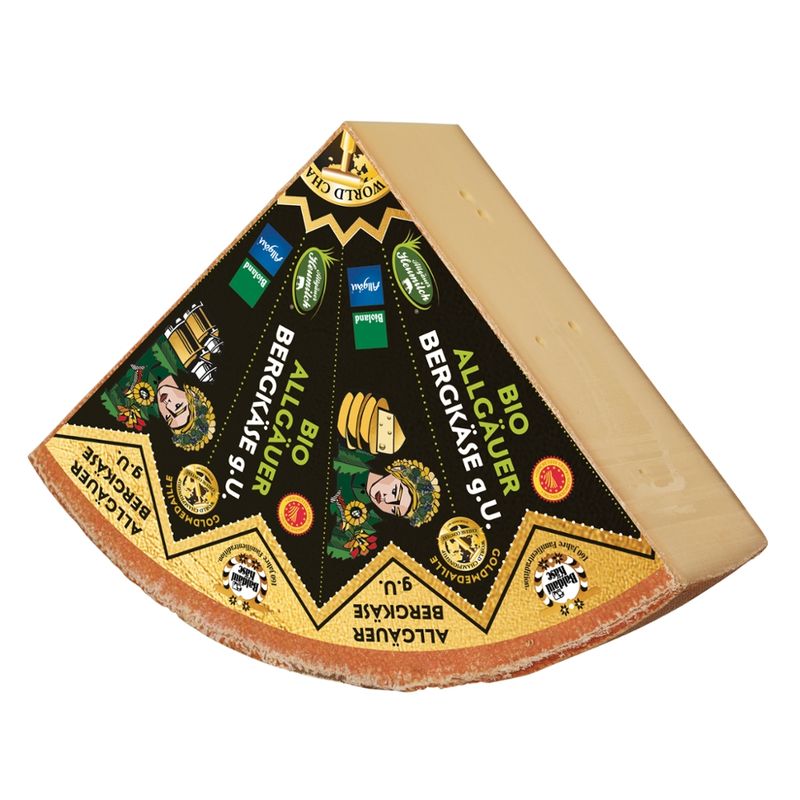 Baldauf Käse Baldauf Bio Allgäuer Bergkäse g.U. 1/4 Laib - Produktbild