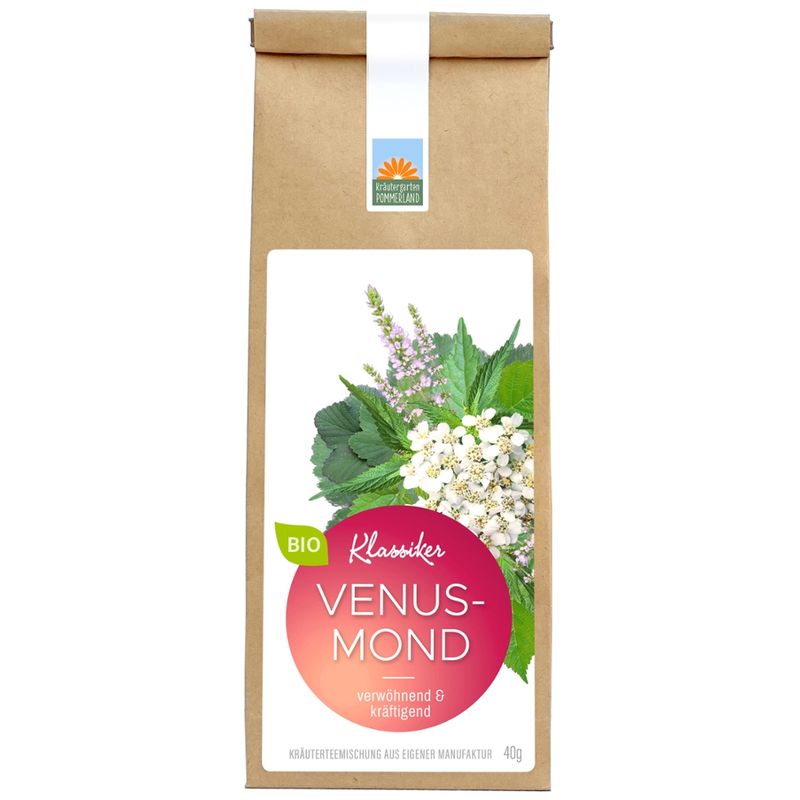 Kräutergarten Pommerland Venusmond - Bio Frauentee in der Papiertüte - Produktbild