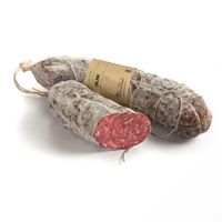 Salame Volterrana - Bio Salami mit Fenchelsamen halbiert im Vakuum - Produktbild