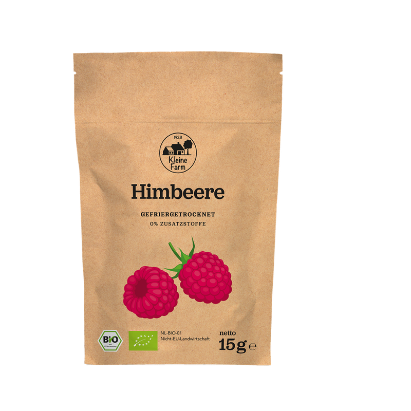 Kleine Farm Bio Kleine Farm Himbeere Gefriergetrocknet 15 g - Produktbild
