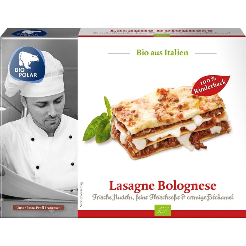 Biopolar Lasagne Bolognese - Produktbild