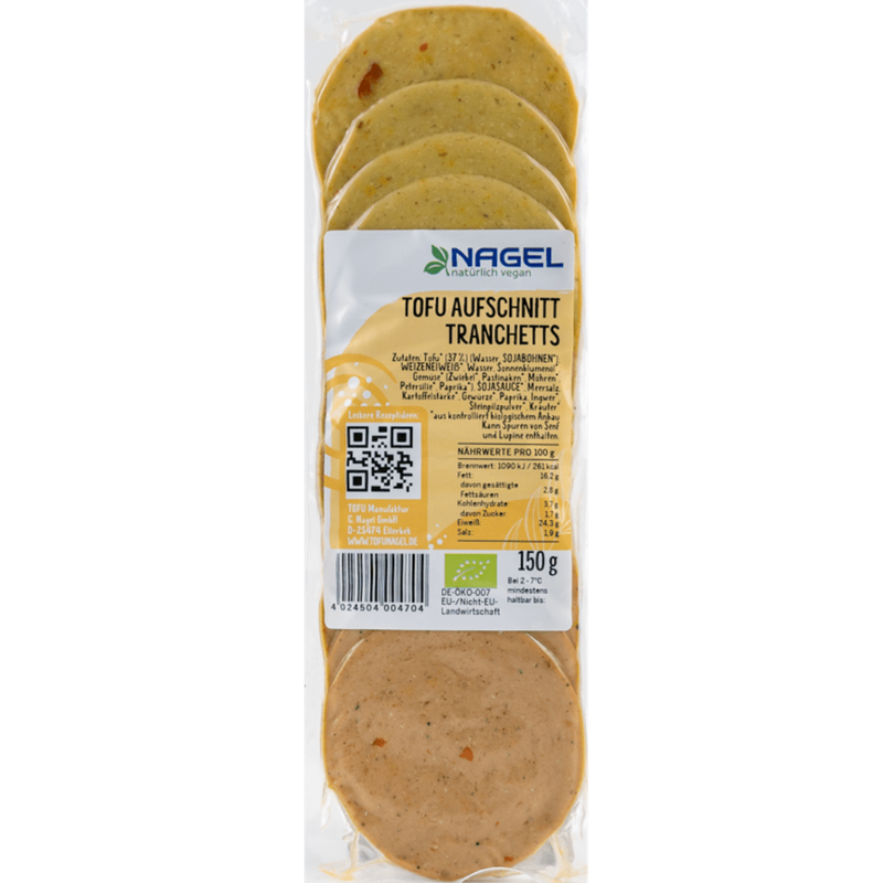 NAGEL Tofu Aufschnitt Tranchetts 150g - Produktbild