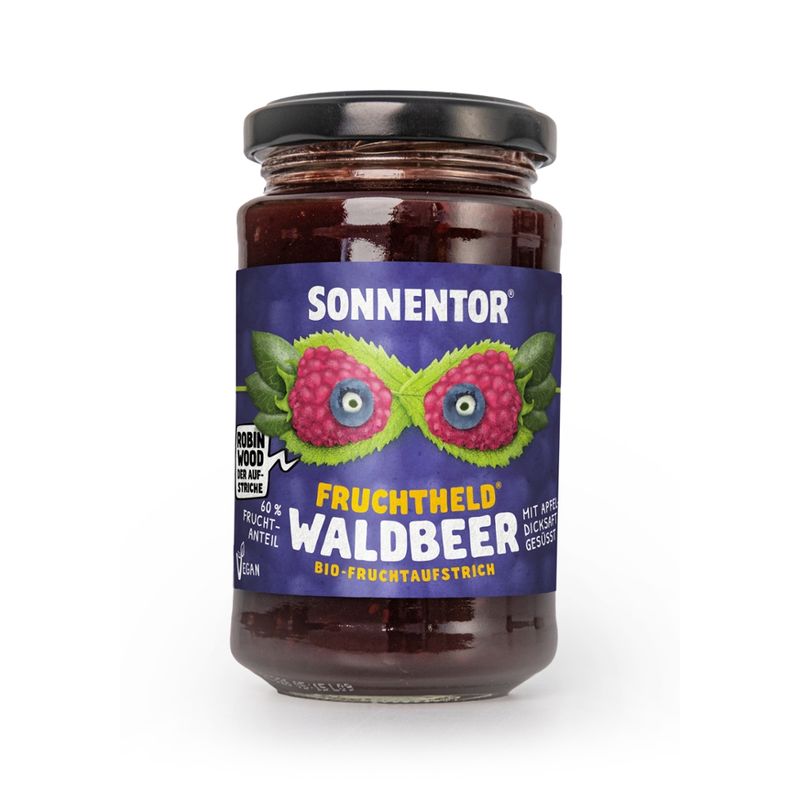 Sonnentor Waldbeer Fruchtaufstrich Fruchtheld® - Produktbild