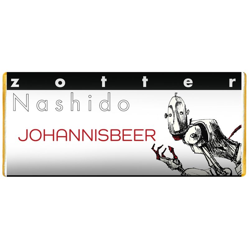 Zotter Schokolade Nashido Johannisbeer - Produktbild