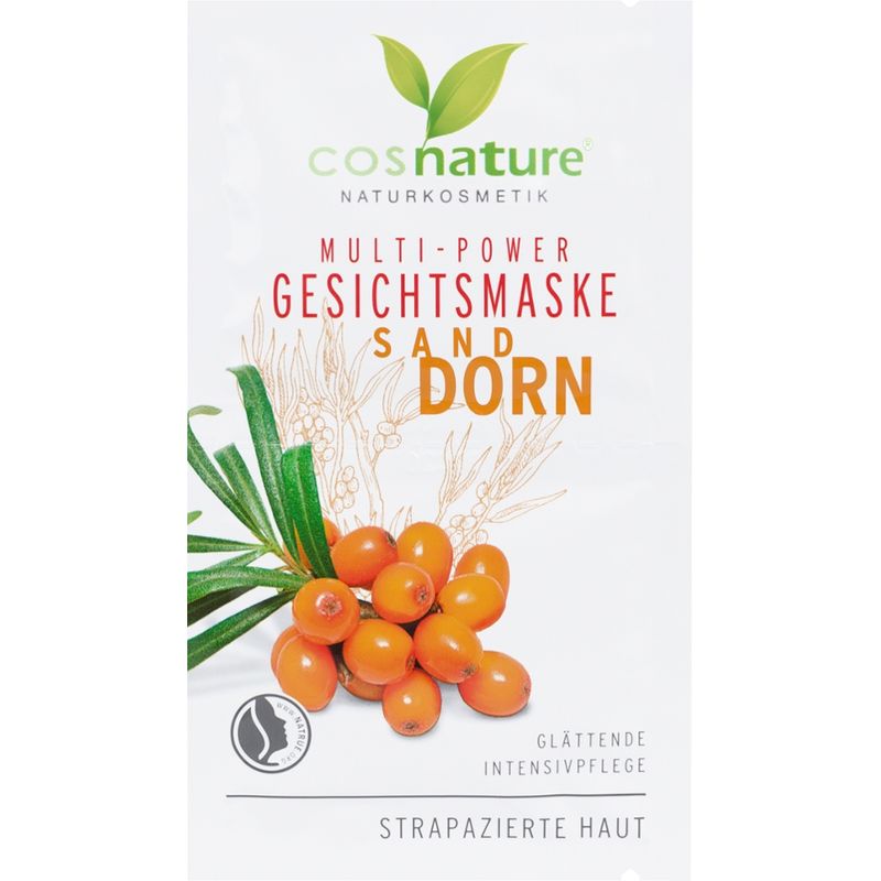Cosnature  Multi-Power Gesichtsmaske Sanddorn 2x8 ml - Produktbild