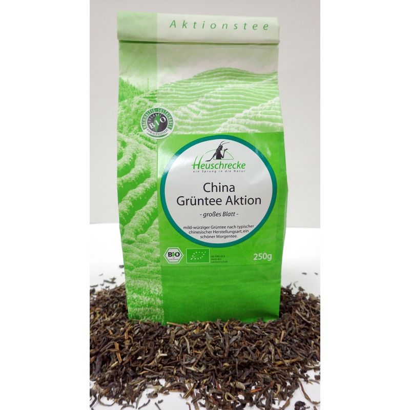 Heuschrecke China Grüntee Aktionstee, kbA - Produktbild