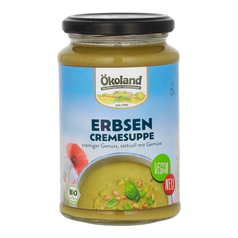 ÖKOLAND Erbsen Cremesuppe - Produktbild