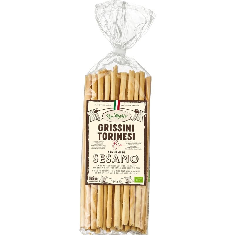 RomiMarie Grissini Torinesi BIO mit Sesam - Produktbild