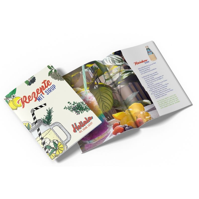 Hollala Rezeptheft HOLLALA Sirupwelt - Produktbild