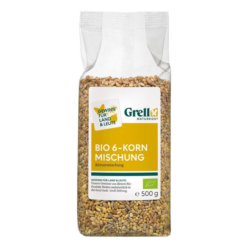 Grell Naturkost 6-Korn Mischung - Produktbild