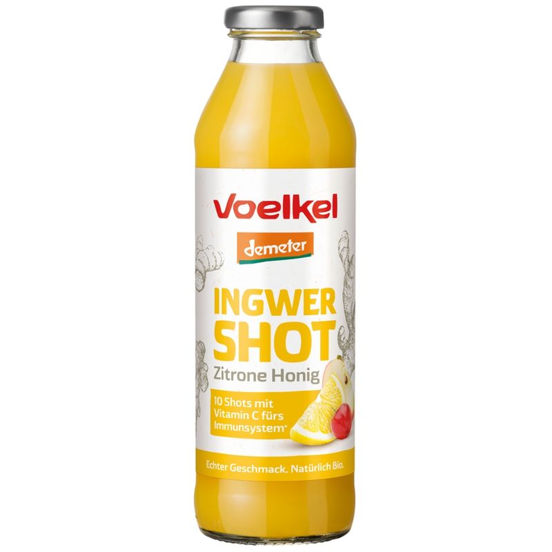 Voelkel Ingwer Shot Zitrone Honig - Produktbild