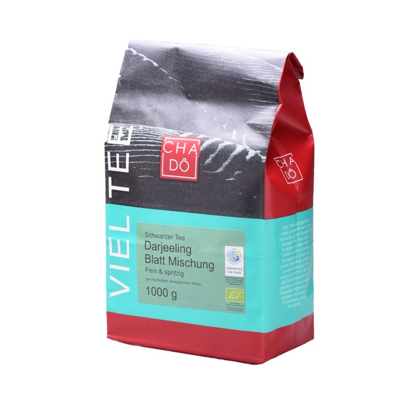 Cha Dô Ökonomie WFTODarjeeling Schwarztee 1Kg - Produktbild