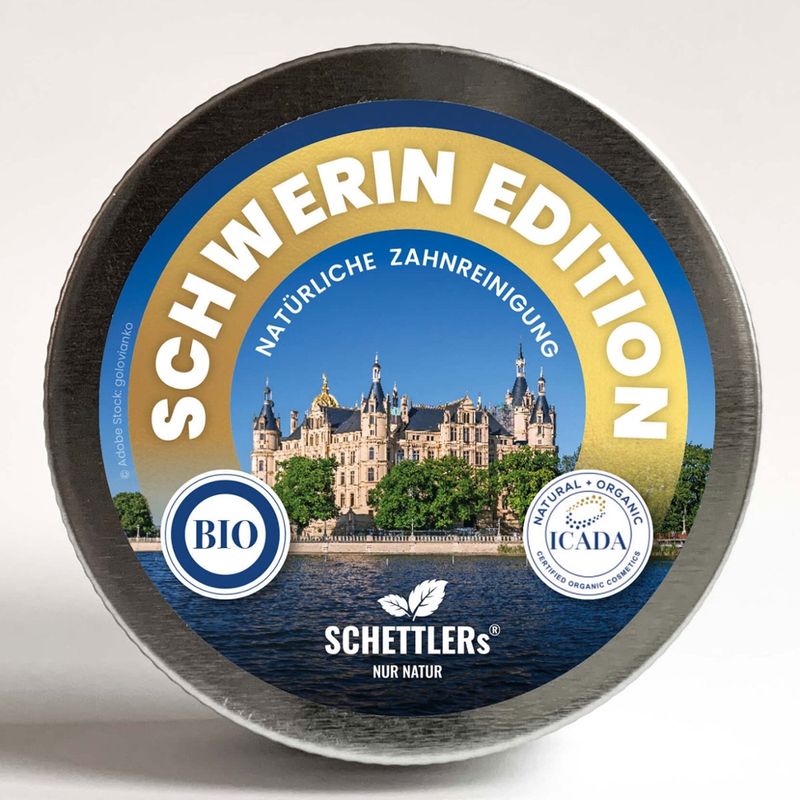 SCHETTLERs Zahnputzpulver - Schwerin Edition Dose - Produktbild