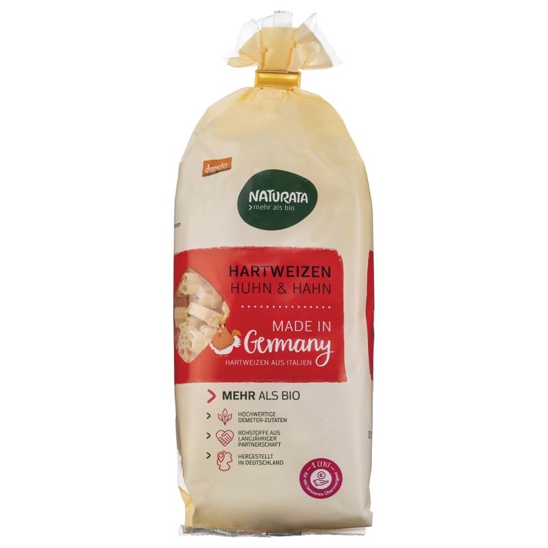NATURATA Huhn&Hahn Kindernudeln, Hartweizen hell - Produktbild