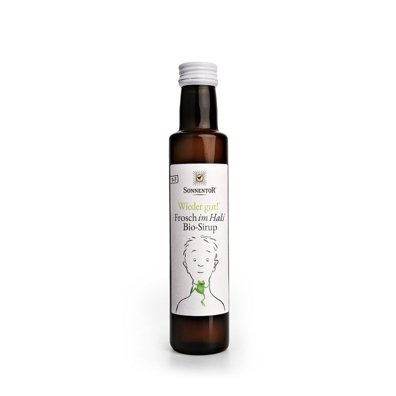 Sonnentor Frosch im Hals® Sirup Wieder gut!® - Produktbild