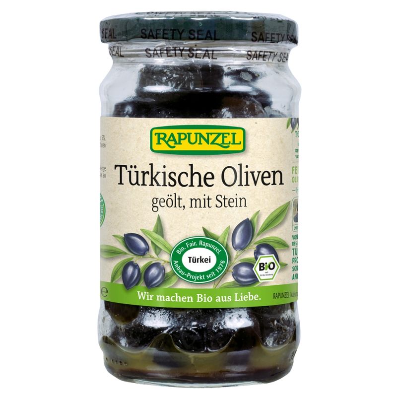 Rapunzel Oliven schwarz, mit Stein geölt, Projekt - Produktbild